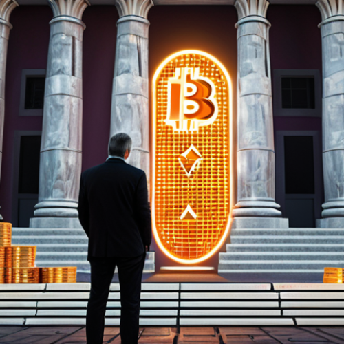 Home 16 Digital Horizons: Navigating Modern Finance**
A person, symbolizing a discerning investor, stands at a crossroads between traditional finance (represented by a fading, outdated bank facade and stacks of Turkish Lira) and the vibrant, evolving digital asset landscape. The digital side features dynamic, glowing representations of Bitcoin, Ethereum, NFTs, and smart contracts, suggesting innovation and potential for value preservation against inflation. The overall scene should evoke a sense of thoughtful transition and discovery in the face of economic change.
**